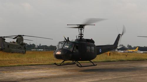 Eta: Llegan los helic&oacute;pteros enviados por El Salvador para ayudar