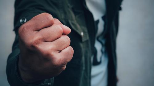 Enfrentamiento entre vendedores y PNC en Suchitep&eacute;quez