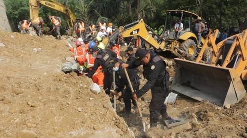 Finaliza b&uacute;squeda de v&iacute;ctimas en Camot&aacute;n, siete perdieron la vida