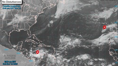 Tormenta tropical Iota: Impacto en Guatemala ser&iacute;a el martes