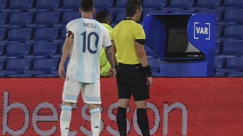 Revelan un audio del VAR tras el pol&eacute;mico gol anulado a Messi