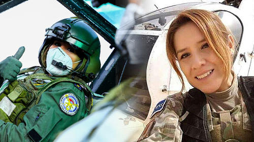 As&iacute; reciben en Nebaj a aviadora salvadore&ntilde;a que entreg&oacute; la ayuda 