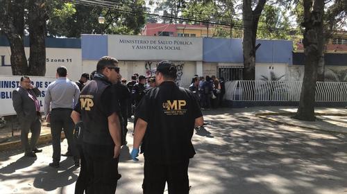 FECI realiza diligencia en el Ministerio de Salud por nuevo caso