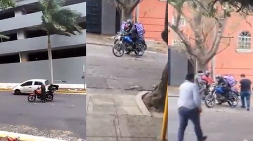 Viento de Iota impide a motoristas avanzar en El Salvador