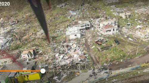 Poblado de Colombia queda destruido tras el paso de Iota