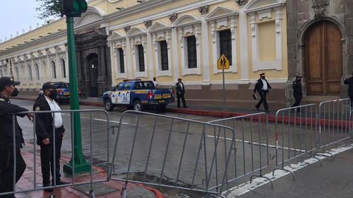 Diputados pidieron resguardo de la PNC por sesi&oacute;n en el Congreso