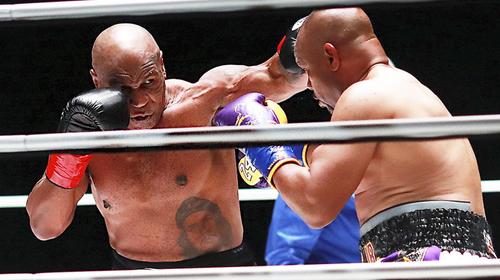 Los memes que marcaron el regreso del legendario Mike Tyson