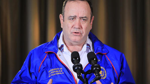 Giammattei: "Estado de Calamidad termin&oacute;, pero pandemia sigue"