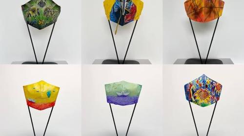 Artistas crean "Mascarillas Solidarias" para donar equipo médico
