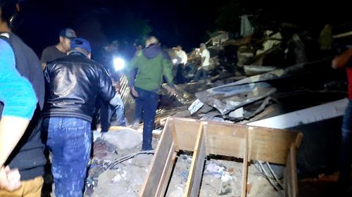 Tragedia en San Marcos La Laguna por deslizamiento de tierra 