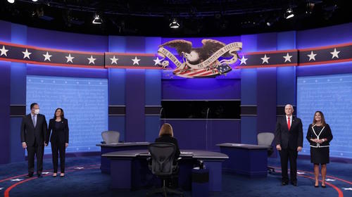 El contraste del debate de los vicepresidentes de EE.UU.