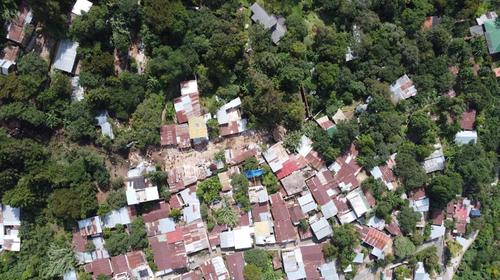 Las fotos aéreas que muestran la tragedia en San Marcos La Laguna