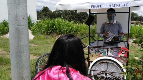 Univision destaca la vocación del guatemalteco “Profe Lalito” 