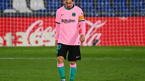 Barcelona pierde 1-0 frente al Getafe 