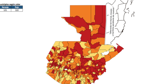 Sem&aacute;foro Covid-19: Cifra de municipios en rojo baja de 163 a 122