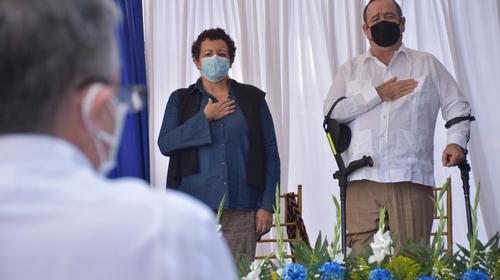 Giammattei: "Estos meses nos hemos dedicado a servir"