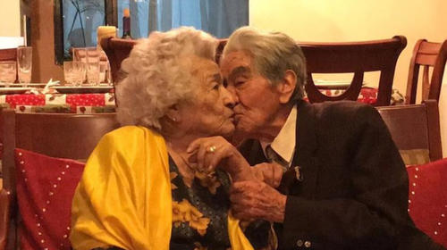 La muerte separó al matrimonio más longevo del mundo 