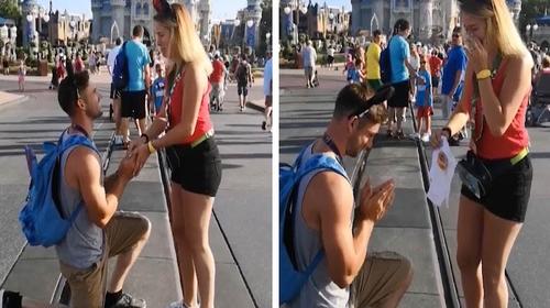 Hombre le propone matrimonio y se lleva tremenda sorpresa