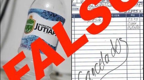 ¿Municipalidad compró 75 paquetes de agua a Q42 mil? R:// FALSO