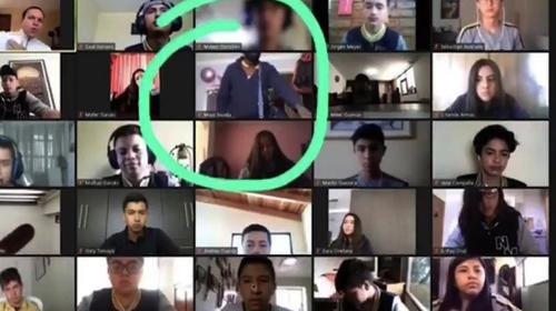 Capturados: entraron a robar, pero los graba video de clase