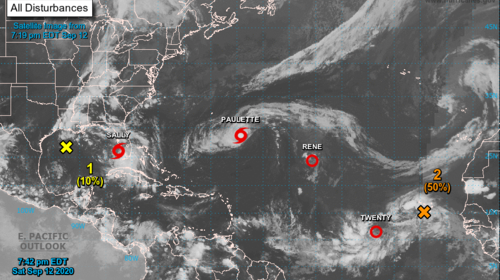 Conred monitorea sistema de baja presión al norte de Guatemala