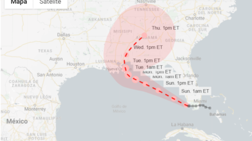 Se forma la tormenta tropical Sally en el Golfo de M&eacute;xico