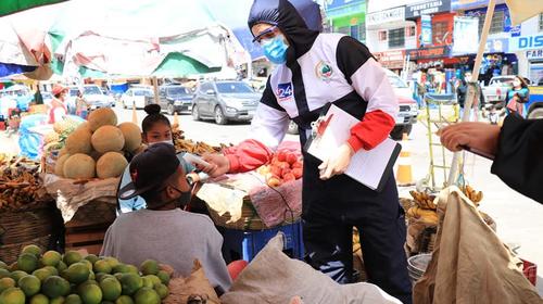 Comerciantes de Quetzaltenango se negaron a la prueba de Covid-19