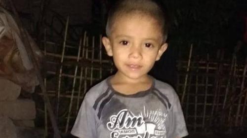 Danilo, el ni&ntilde;o que fue arrastrado por un r&iacute;o cuando buscaba le&ntilde;a