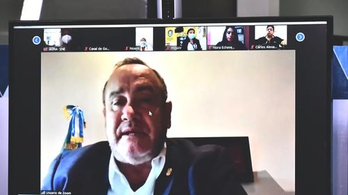 Giammattei: "El 2021 es el año de la recuperación económica"