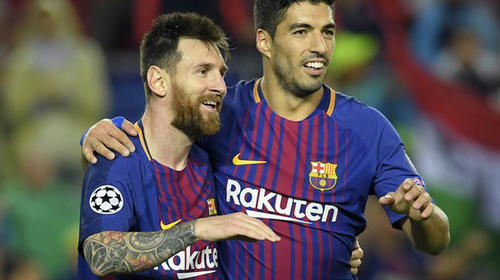 Messi a Luis Su&aacute;rez: "No merec&eacute;s que te echaran como lo hicieron"