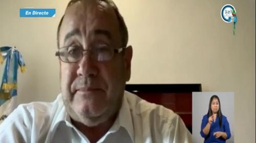 Dos días sin informe del estado de salud de Giammattei