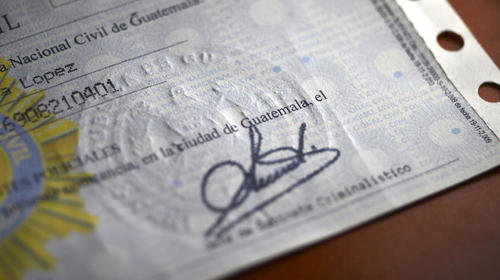 Antecedentes policíacos: documento podrá tramitarse en línea