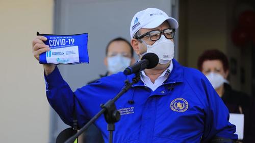 Giammattei explica por qu&eacute; no prorrogaron Estado de Calamidad