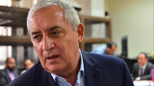 Otto Pérez Molina vuelve a solicitar arresto domiciliar 