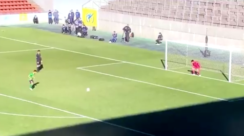Desde Jap&oacute;n: Este es el primer penal que se hace viral en 2021