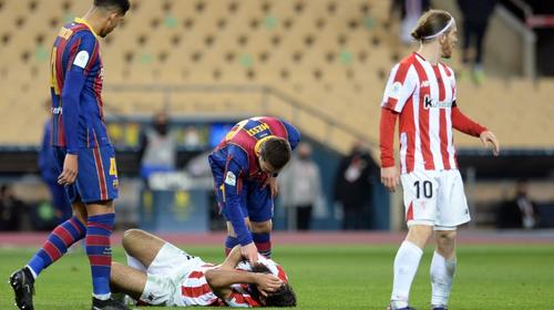 Sancionan a Messi con dos partidos por manotazo en la Supercopa
