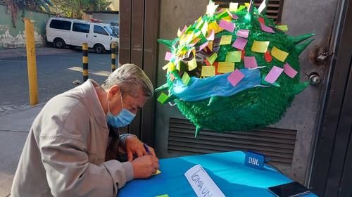 ¿Qué le dirías al Covid-19? Esto dijeron en el San Juan de Dios