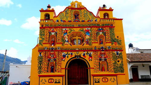 Iglesia de San Andrés Xecul, Totonicapán, una de las más bonitas
