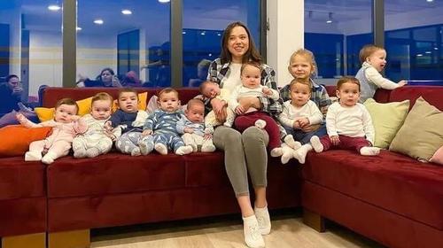 Joven de 23 años tiene 11 hijos y sueña con ser madre de 100