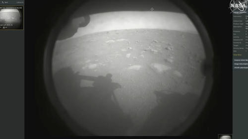 NASA: La primera imagen del Perseverance desde Marte