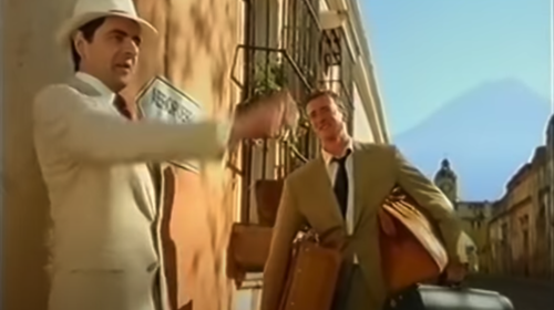 El video viral de "Mr. Bean" de visita en Antigua Guatemala 