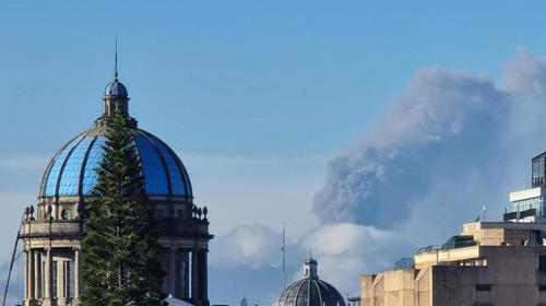 La erupción del Volcán de Pacaya que sorprende a Guatemala