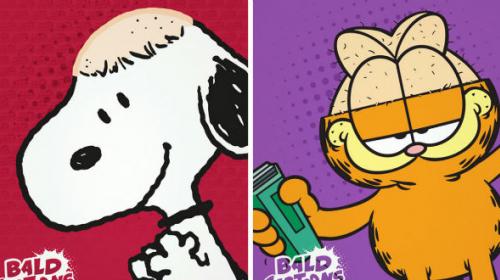 Personajes de caricaturas se rapan para apoyar a los ni&ntilde;os con c&aacute;ncer