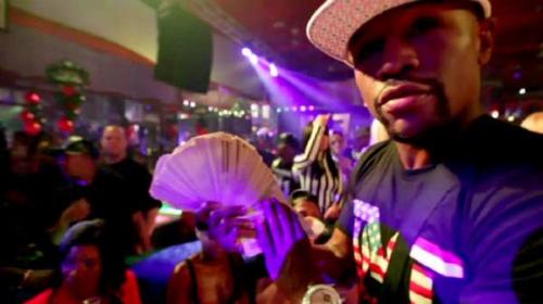 Video: Floyd Mayweather regal&oacute; US$35 mil a un grupo de strippers