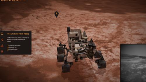 Recorre el planeta Marte con la aplicaci&oacute;n de la NASA