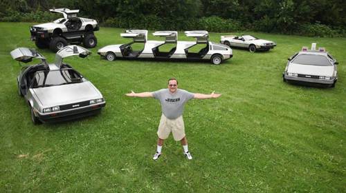 Conoce al coleccionista de la m&aacute;quina del tiempo de &ldquo;Volver al Futuro&rdquo;