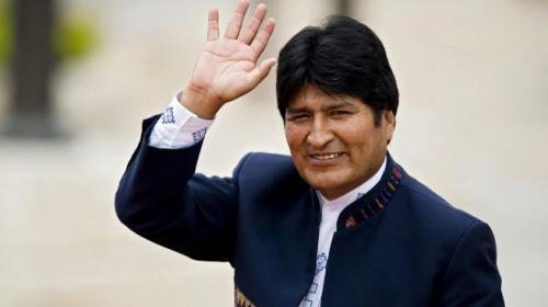 Evo Morales con "intenci&oacute;n" de visitar Guatemala 