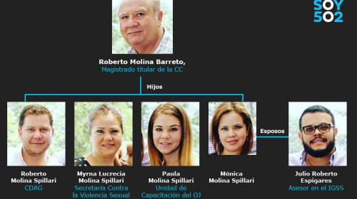 Roberto Molina Barreto, el magistrado del nepotismo
