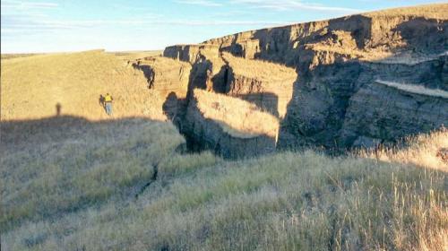 Gigantesca grieta aparece en las monta&ntilde;as de EE.UU.