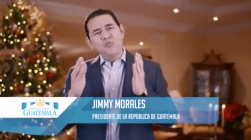 Mensaje navideño de Jimmy y otros tres anuncios que costaron Q87 mil